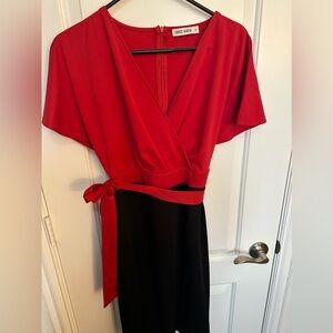 Red/black Party dress